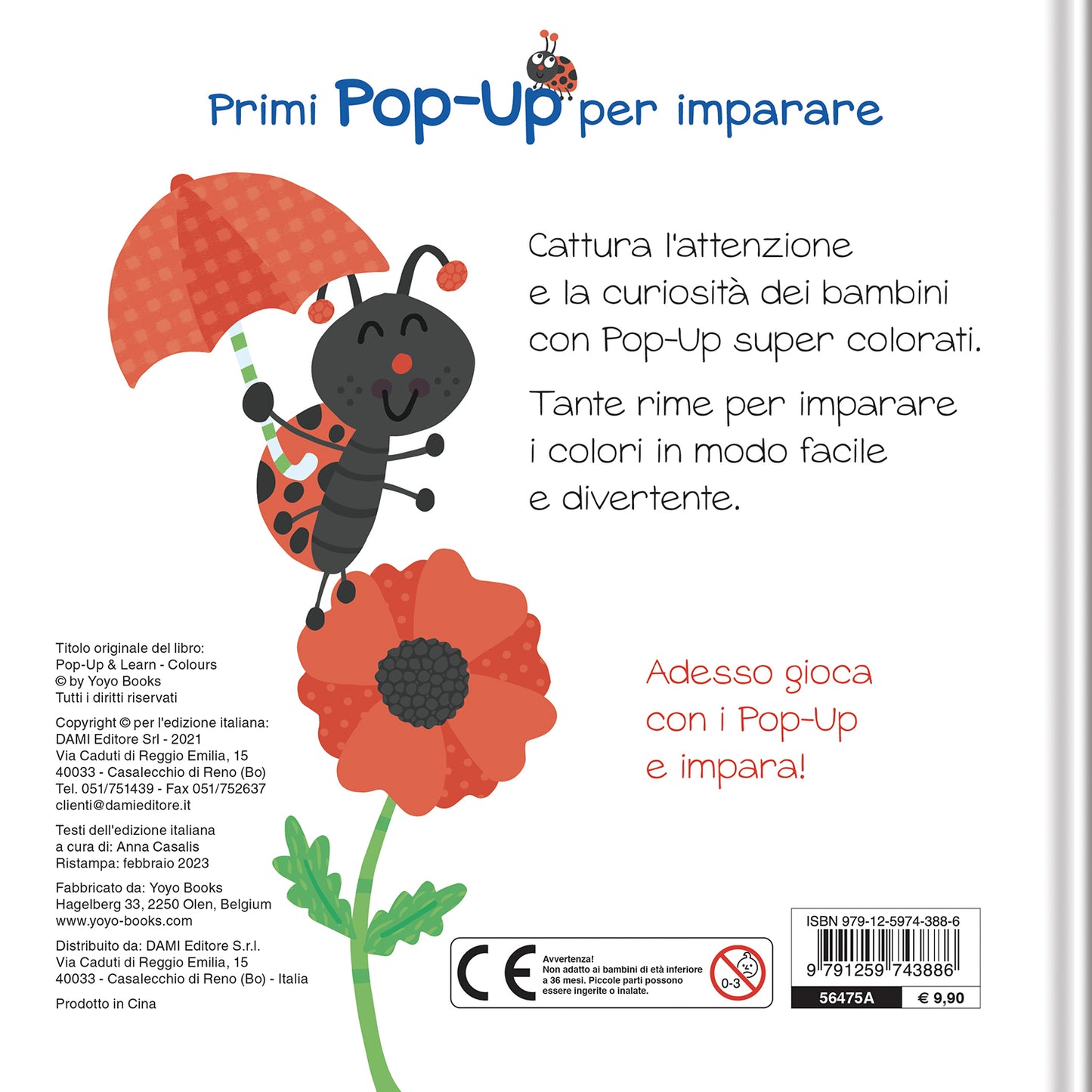 Colori::Primi pop-up per imparare