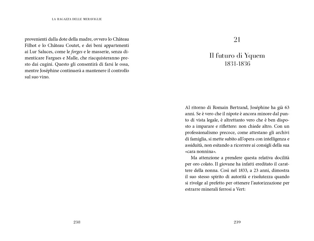 La ragazza delle meraviglie::L'incredibile storia di Joséphine D'Yquem