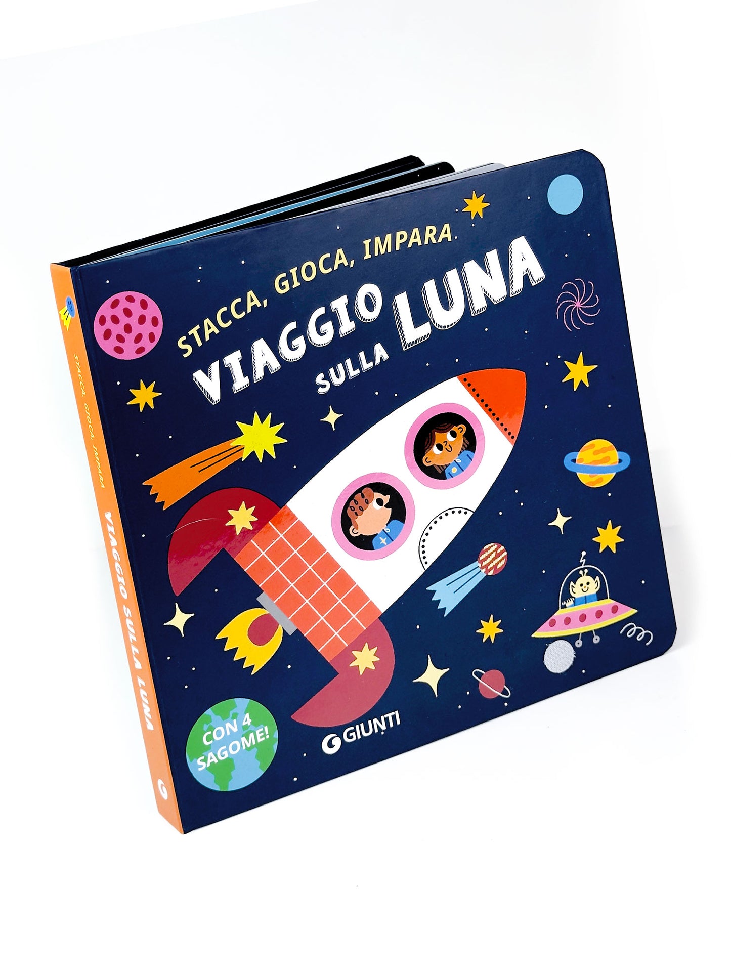 Viaggio sulla luna::Stacca, gioca, impara