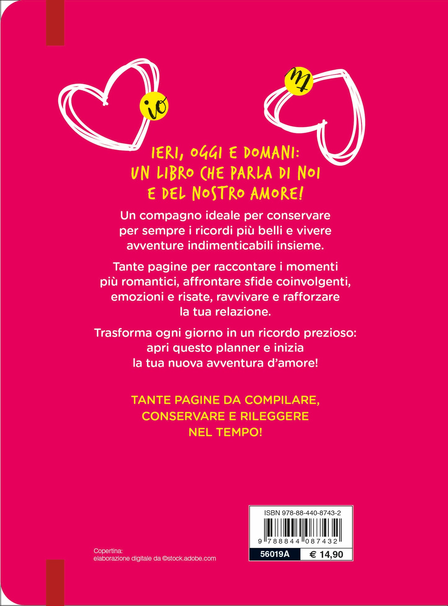 Noi due. Diario di coppia::Ricordi, challenge e parole d'amore