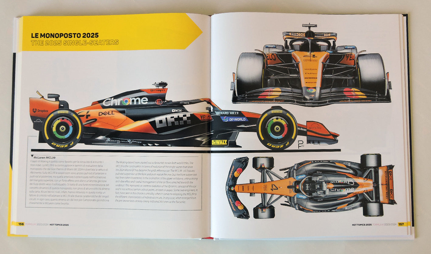 Formula 1 2023/2024 La tecnica/Technical insights::2025 Hot Topics (Ediz. bilingue italiano/inglese)