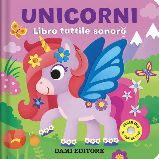 Unicorni::Libro tattile sonoro