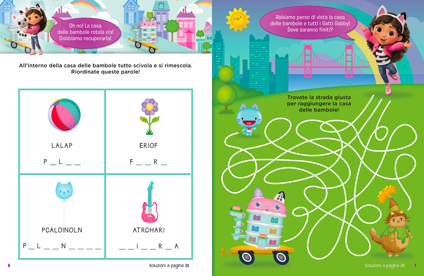 La Casa delle Bambole di Gabby - Il film. Sticker activity book