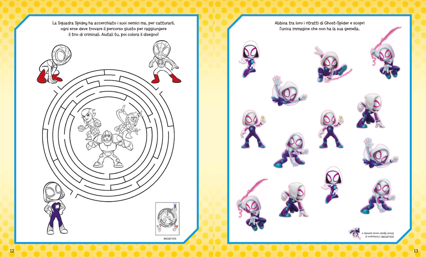 Spidey Il Tuttolibro delle sfide::Enigmistica, storie, passatempi per un divertimento senza fine!