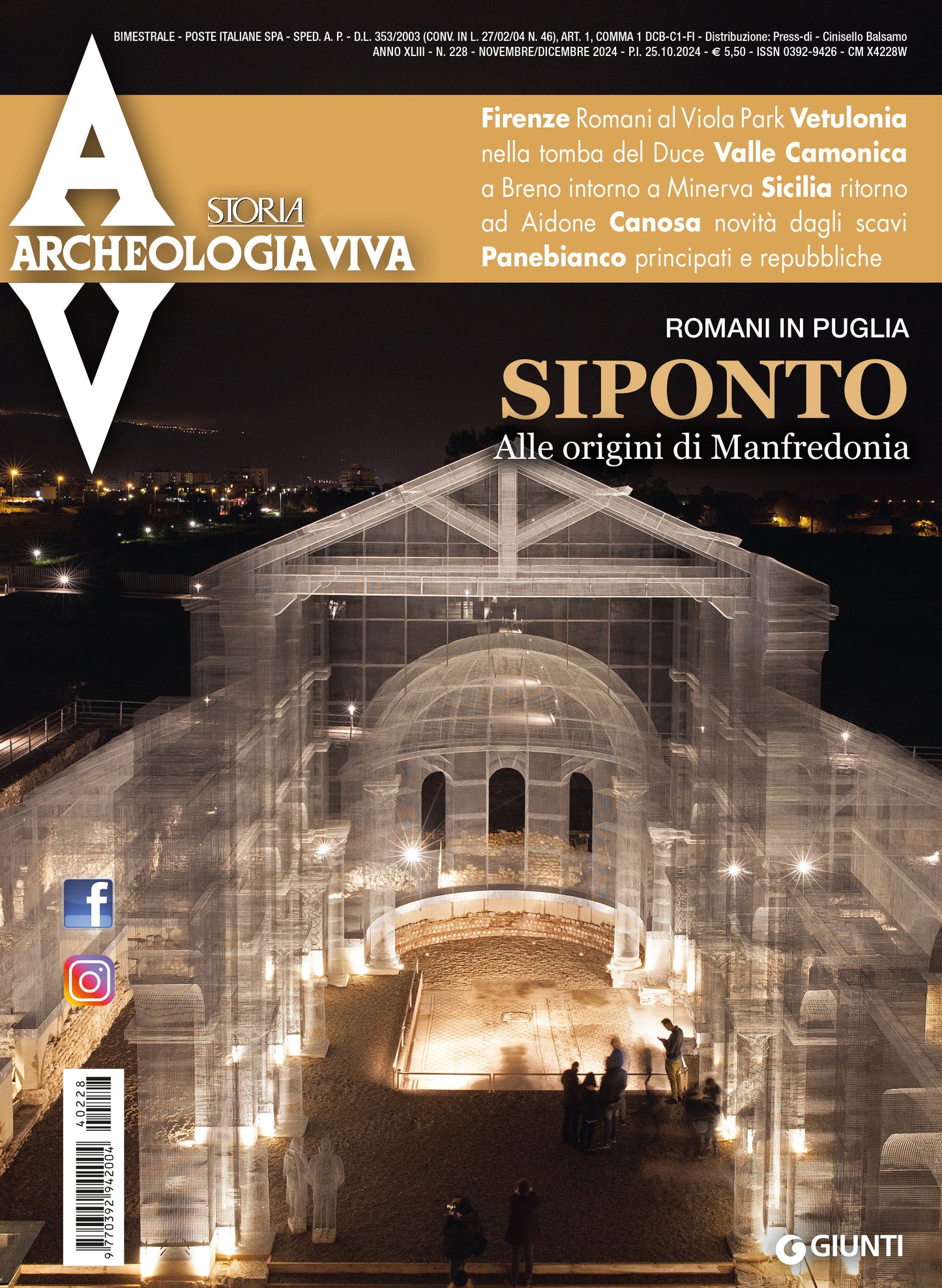 Archeologia Viva n. 228 - novembre/dicembre 2024