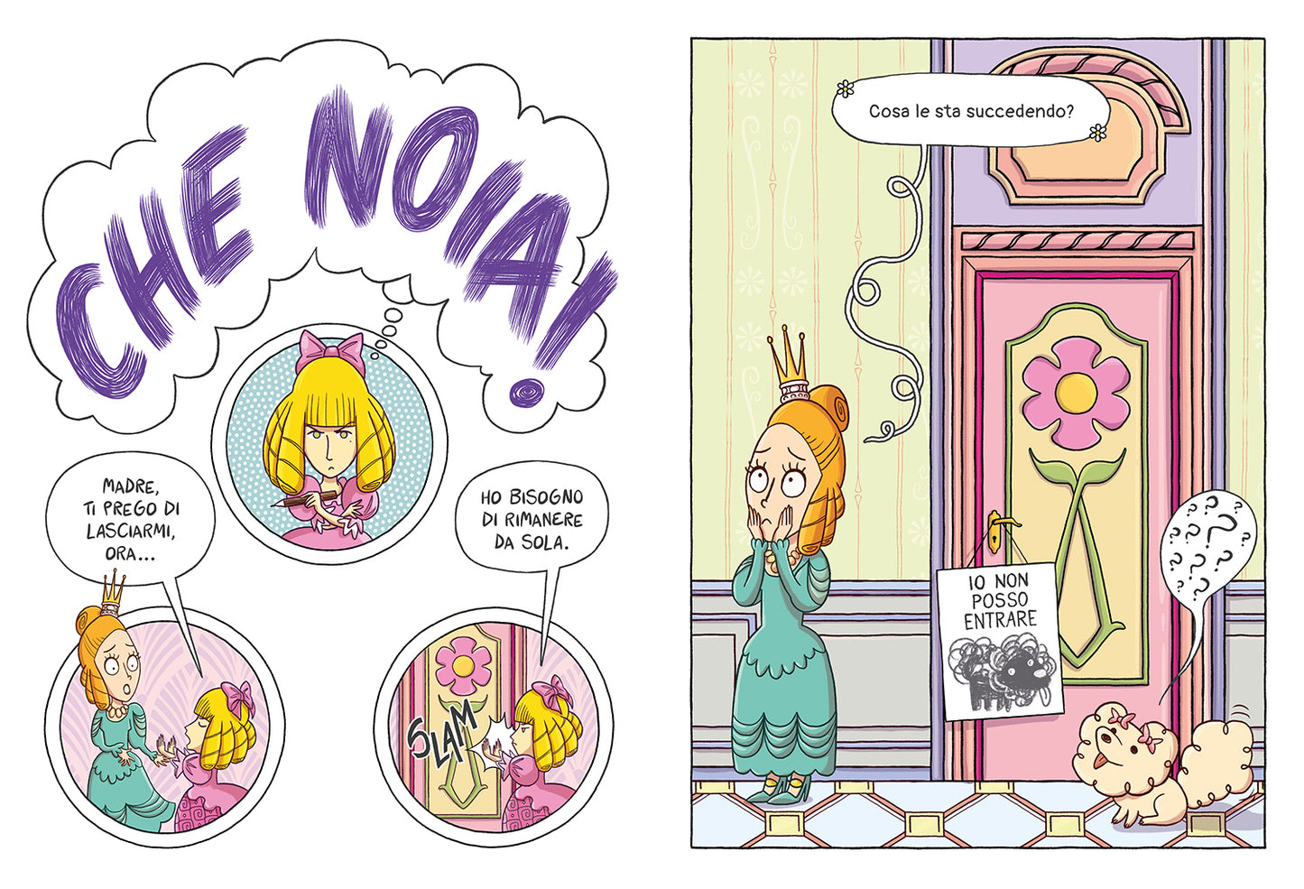 La principessa che disegnava le facce brutte