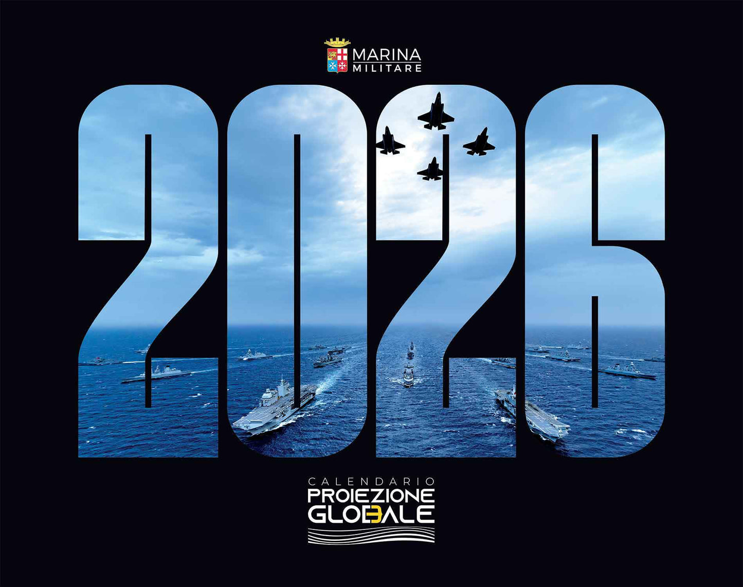 Calendario Marina Militare 2026 - da parete ::Proiezione globale