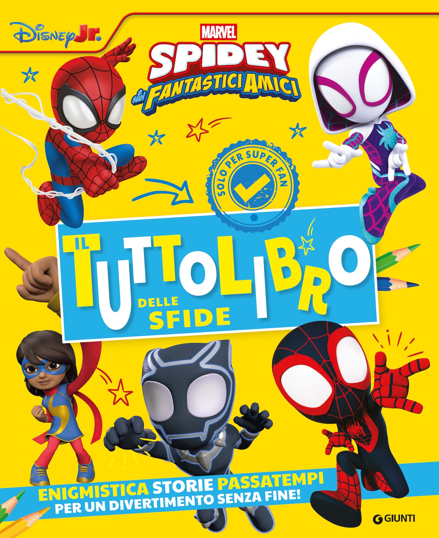 Spidey Il Tuttolibro delle sfide::Enigmistica, storie, passatempi per un divertimento senza fine!