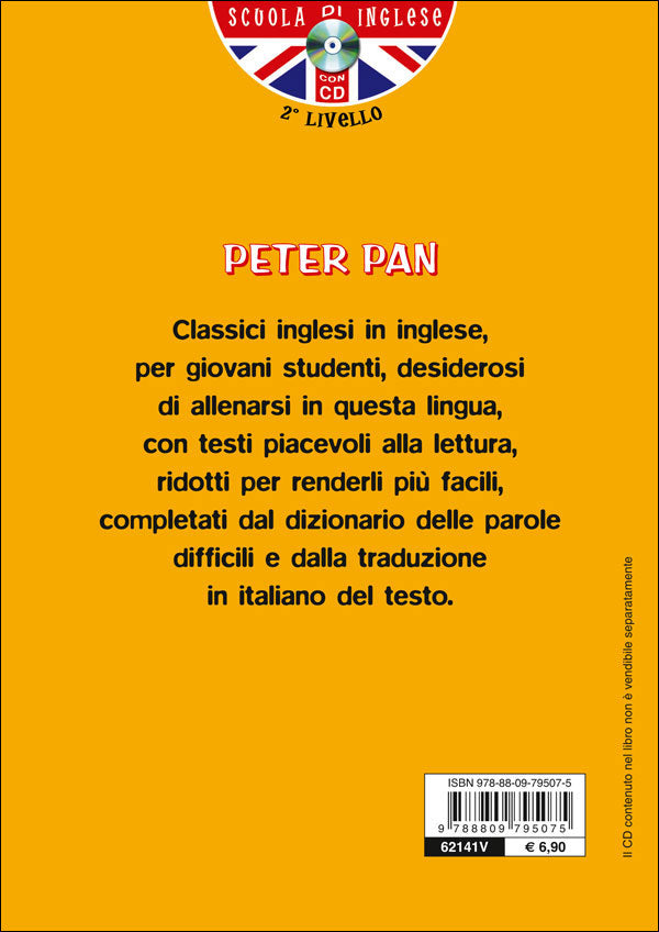 Peter Pan + CD::Con traduzione e dizionario