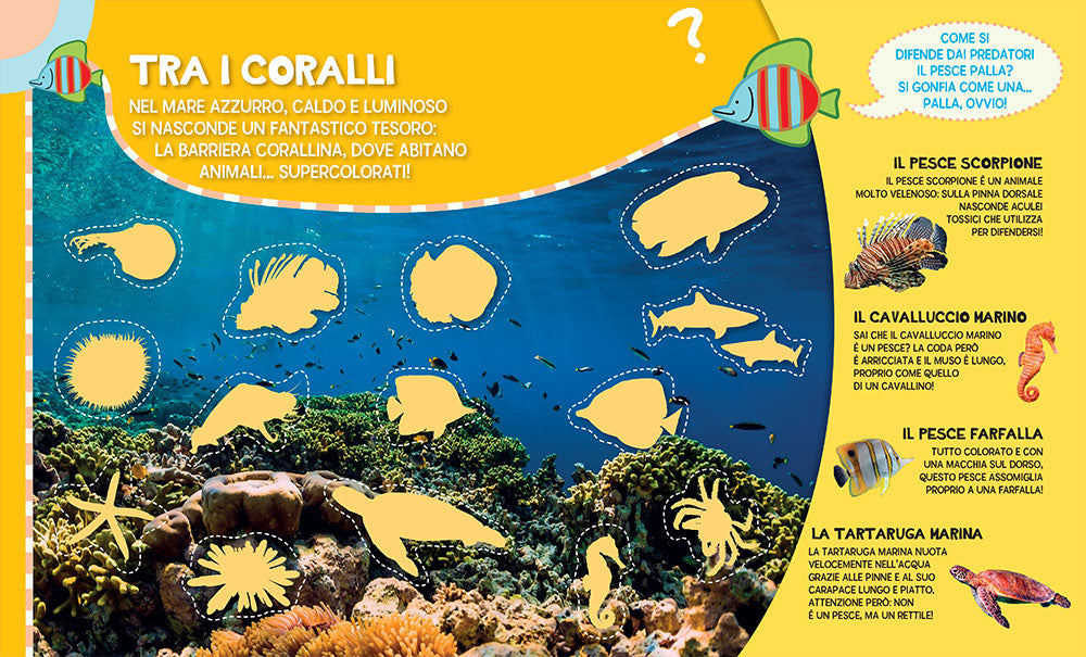 Super stickers. Animali Selvaggi