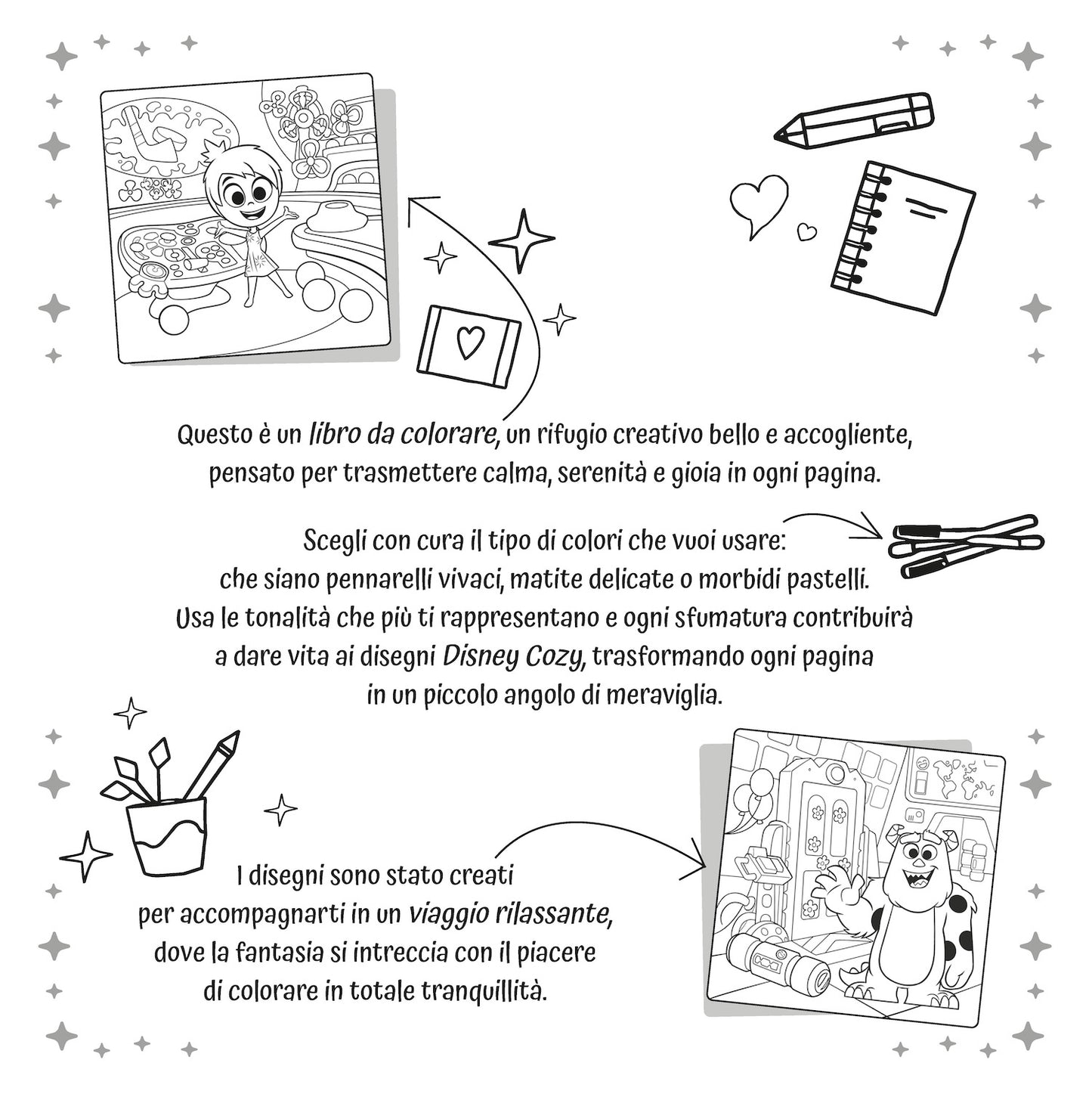 Cuties Cozy Coloring Disney