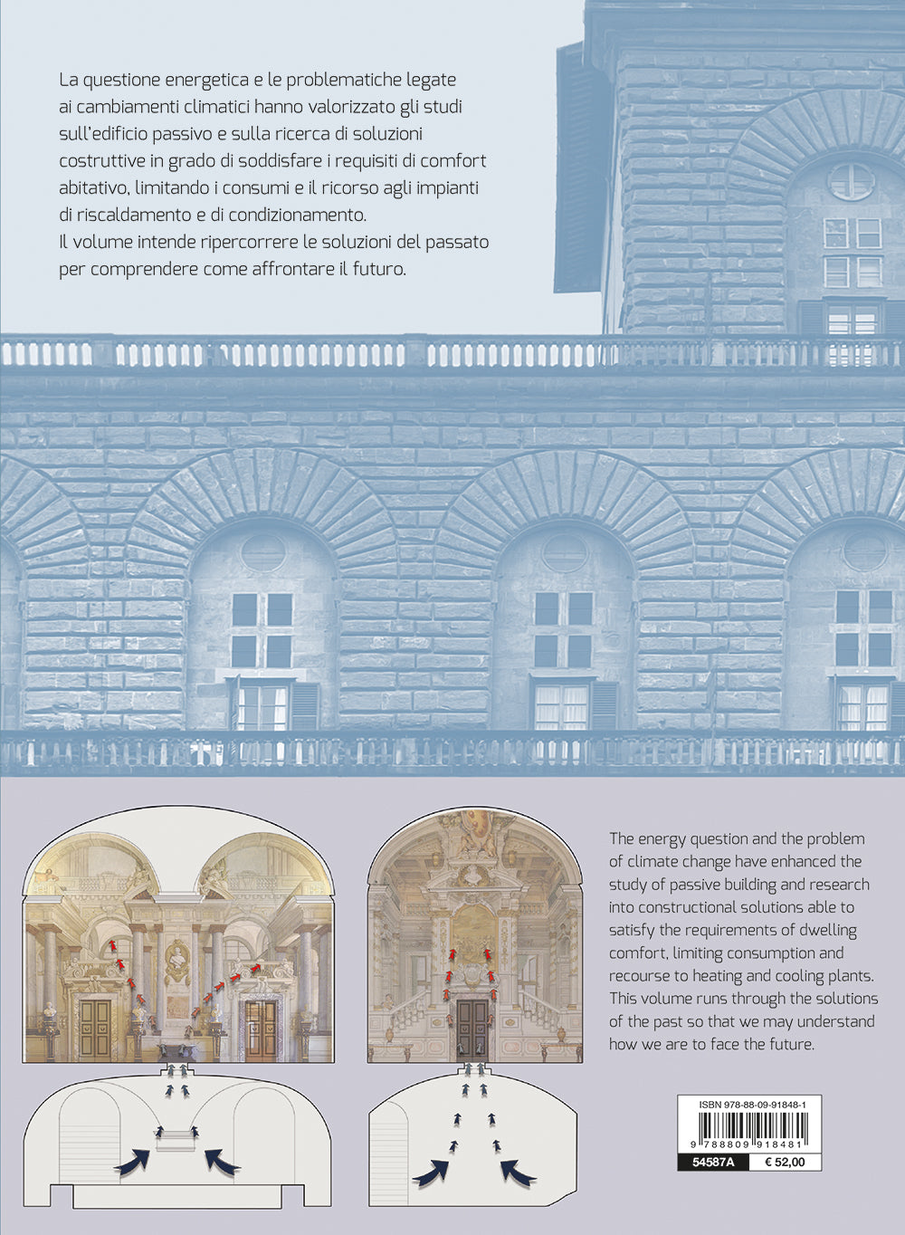 Ventilazione e raffrescamento negli edifici storici - bilingue ita/ing.::Problemi di restauro e conservazione