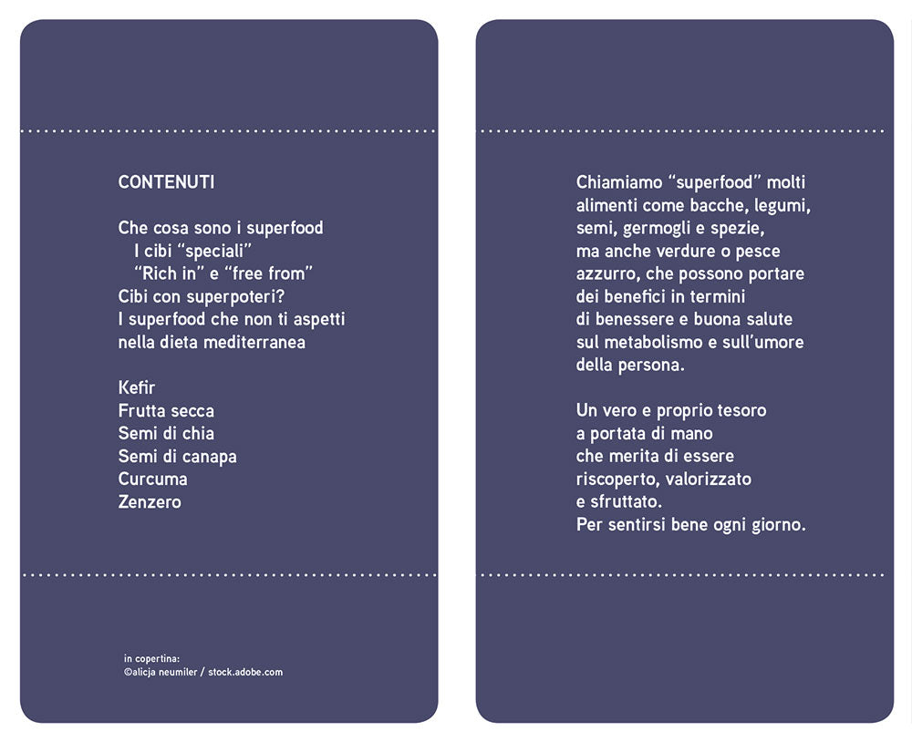 Superfood. I cibi del benessere::I cibi del benessere