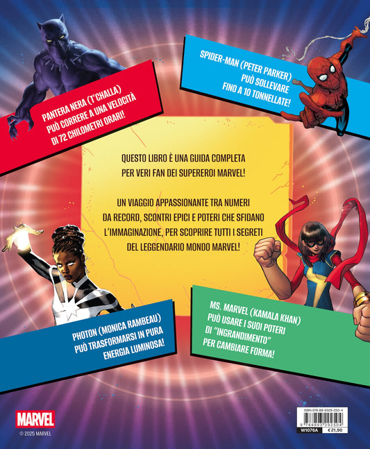 Marvel Record incredibili::Superpoteri e numeri sorprendenti