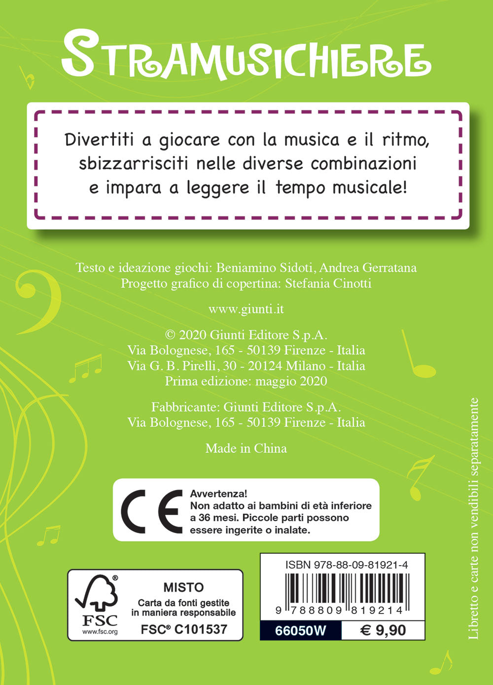 Stramusichiere::50 carte per giocare con la musica