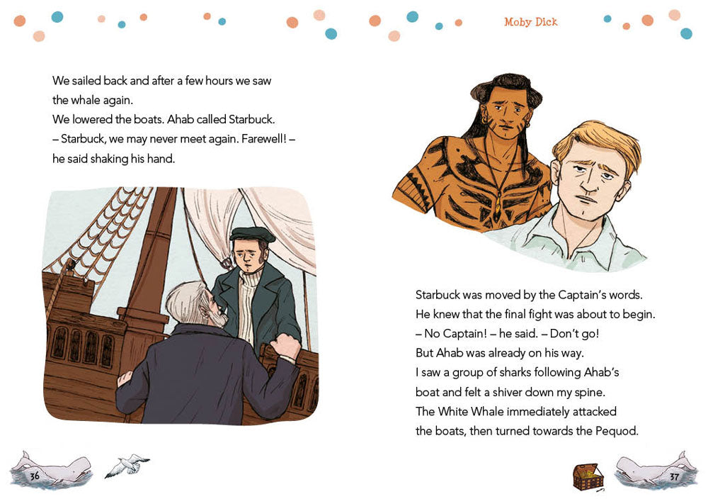 Moby Dick + CD::Con traduzione e dizionario