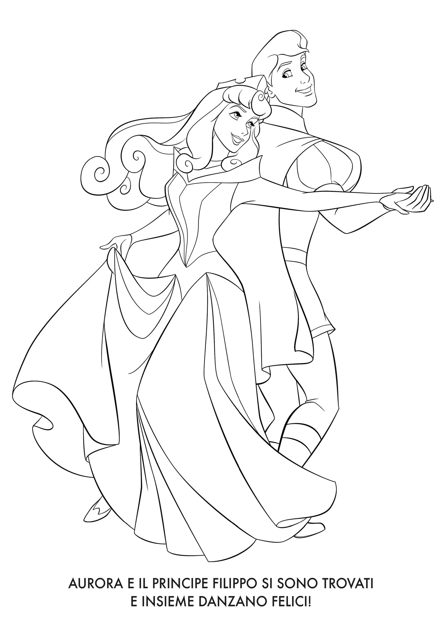 Primo album da colorare Disney Princess::Sogni da Principessa