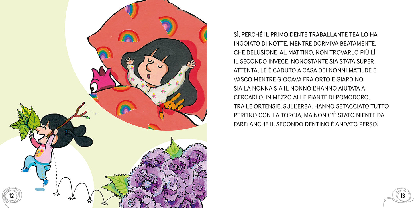 Tea. Cosa succede se cade un dentino?