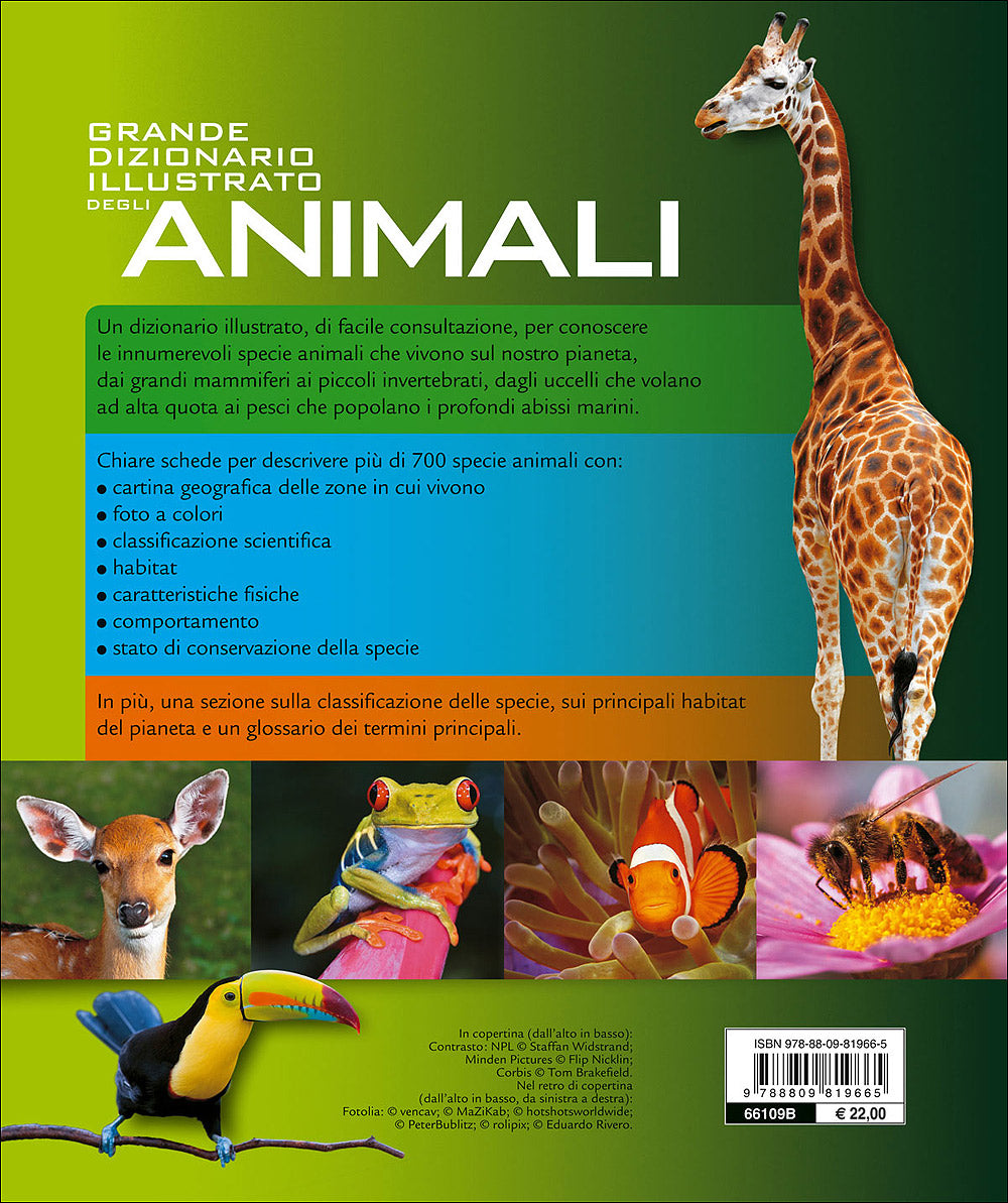 Grande dizionario illustrato degli Animali
