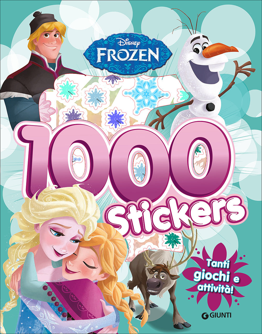 500/1000 Stickers - Frozen. 1000 Stickers::Tanti giochi e attività!