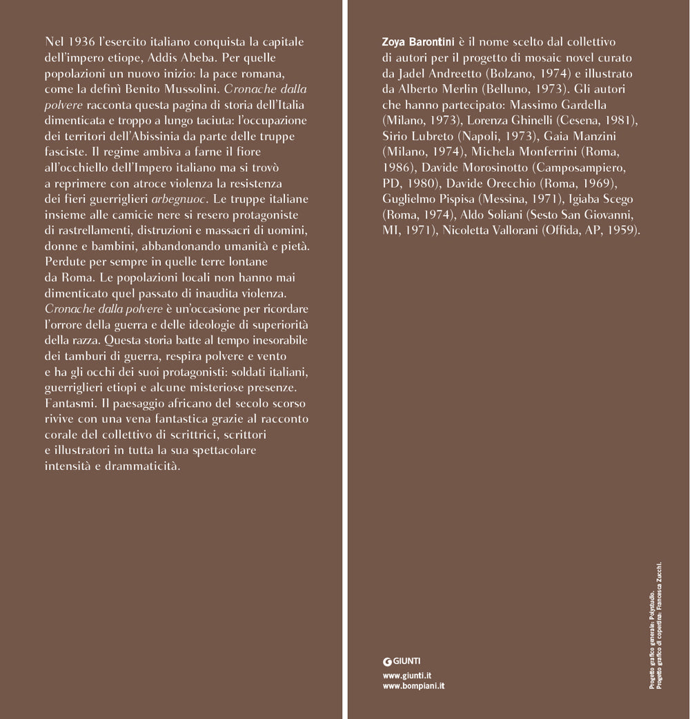 Cronache dalla polvere::Un mosaic novel nel cuore di tenebra del colonialismo italiano