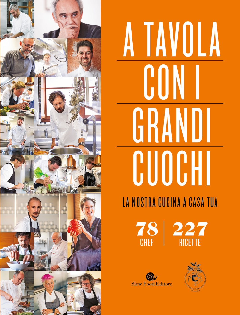 A tavola con i grandi cuochi::La nostra cucina a casa tua