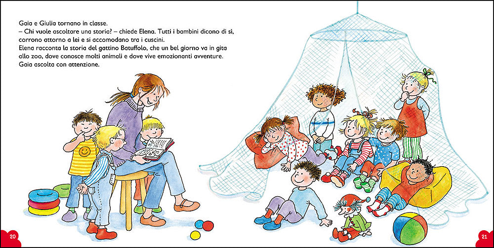 Gaia va all'asilo::Con pagine di giochi e attività