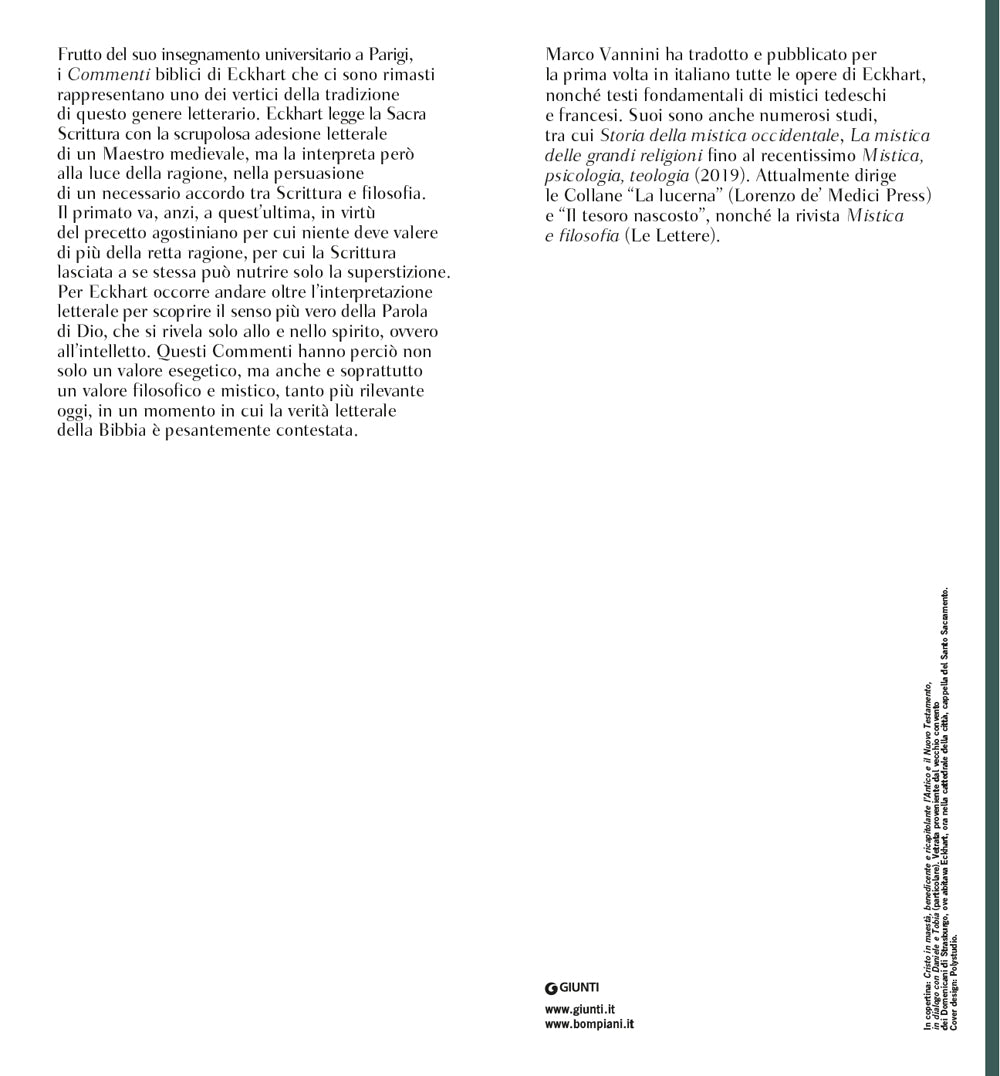 Commenti all'Antico Testamento. Testo latino a fronte