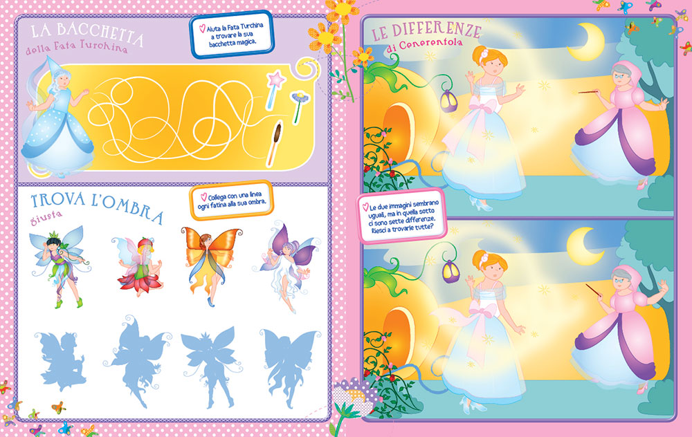 Fare e giocare con le fate + pennarelli