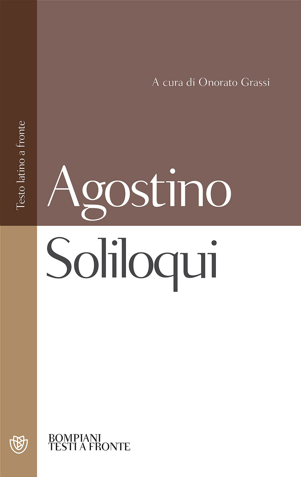 Soliloqui::Testo latino a fronte