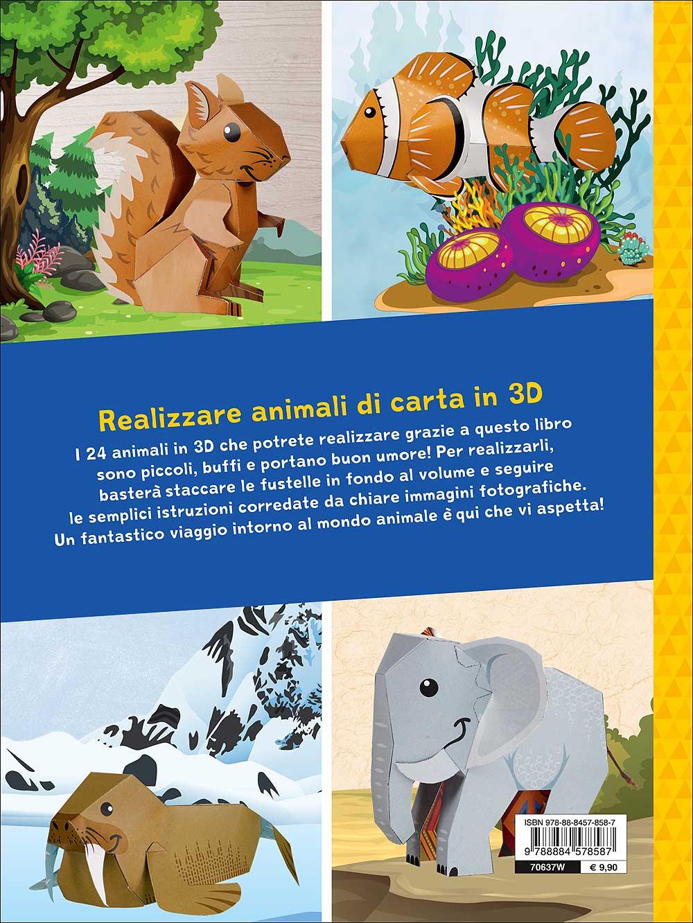 Animali di carta::Crea 24 animali in 3D