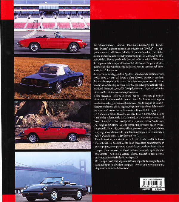 Alfa Romeo Spider 1966-1993::Guida all'identificazione e al restauro