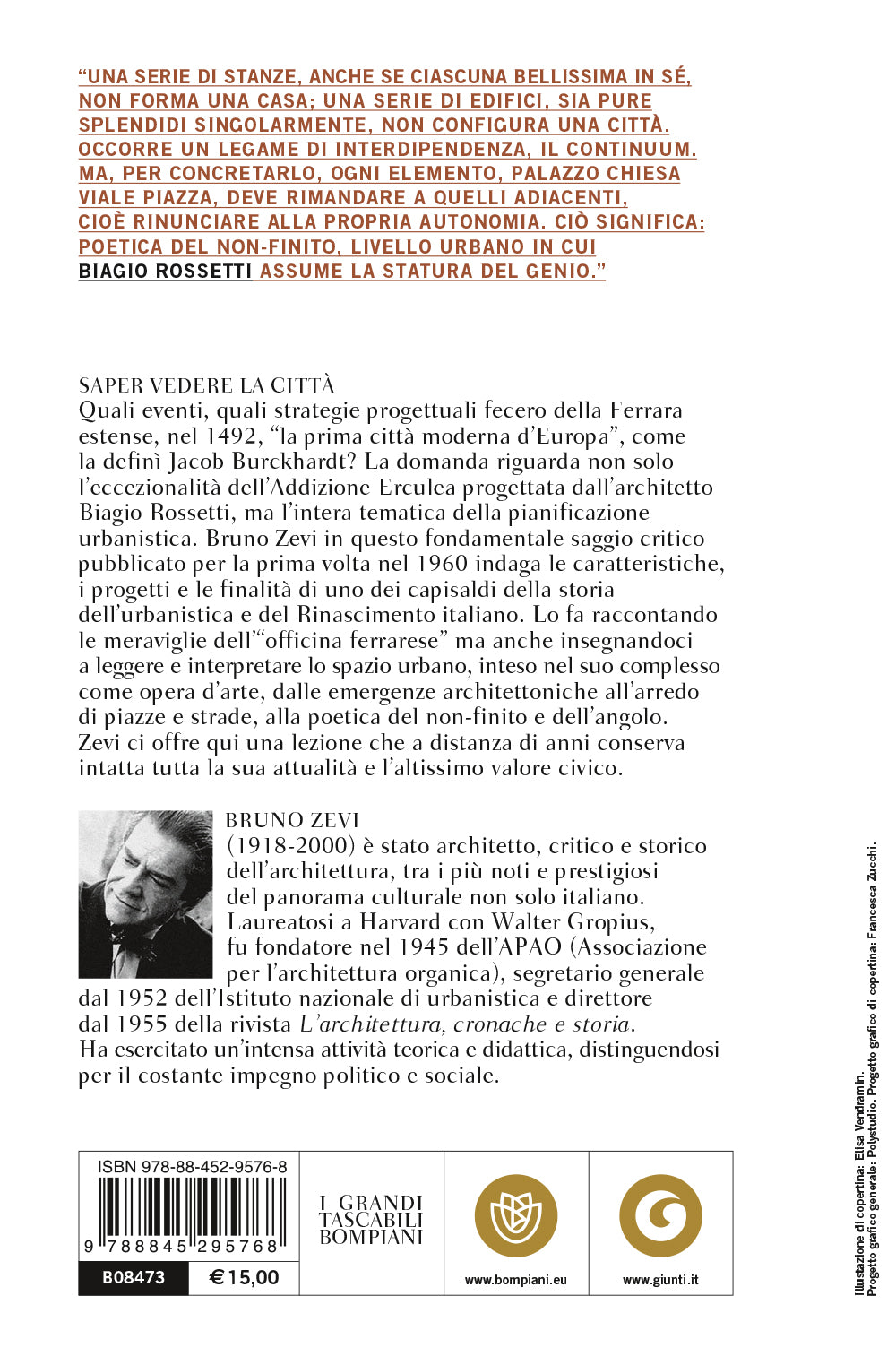 Saper vedere la città::Ferrara di Biagio Rossetti la prima città moderna d'Europa