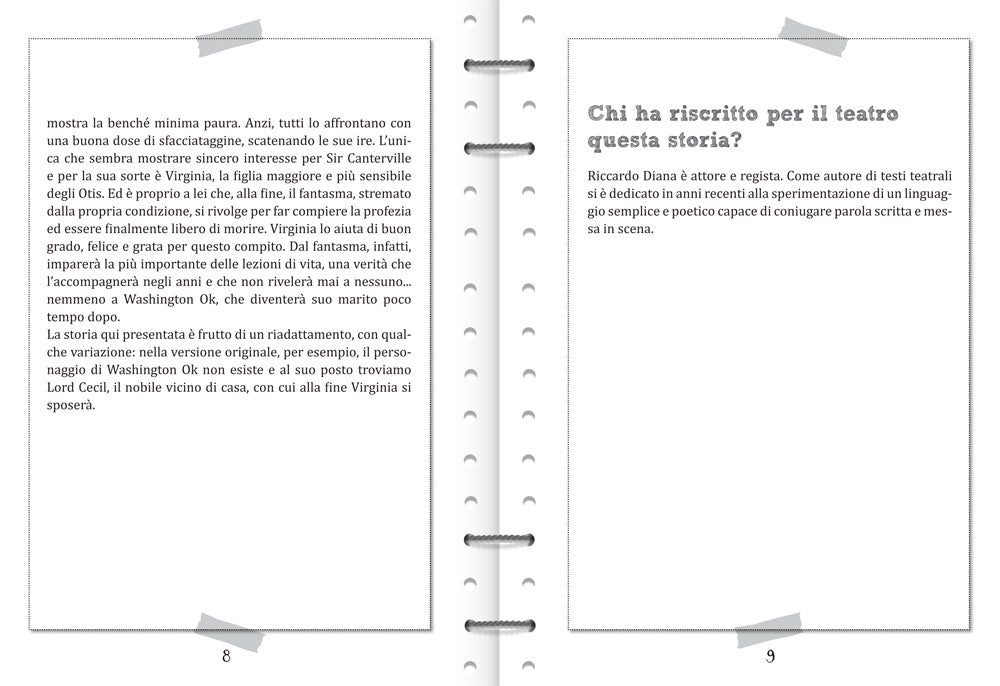 Il fantasma di Canterville::Testi teatrali per attori in erba