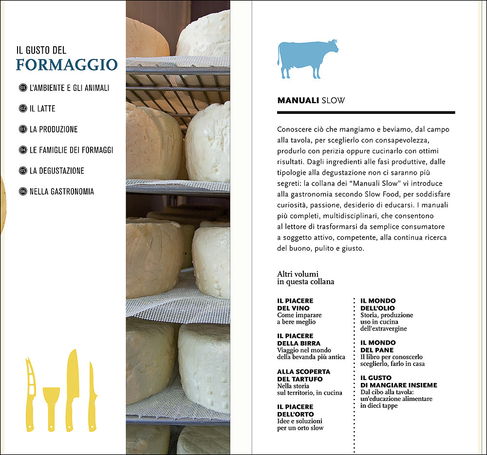 Il gusto del formaggio::Conoscere le forme del latte