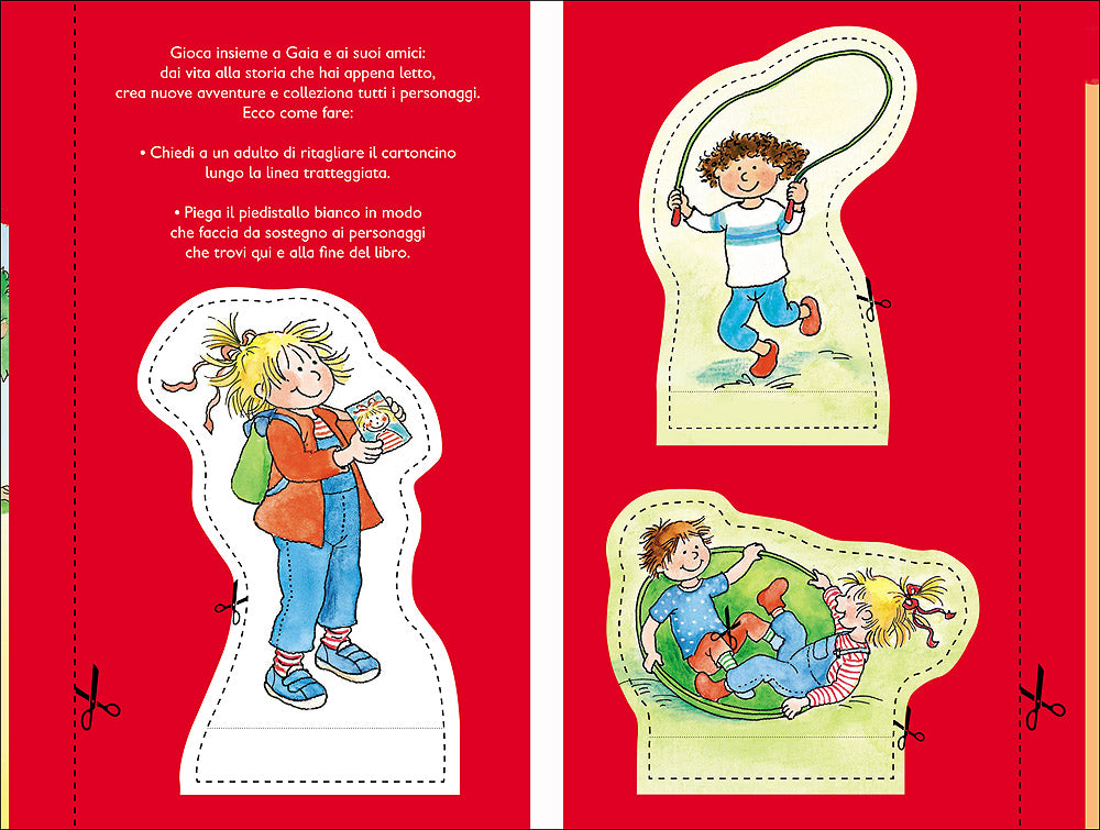 Gaia va all'asilo::Con pagine di giochi e attività