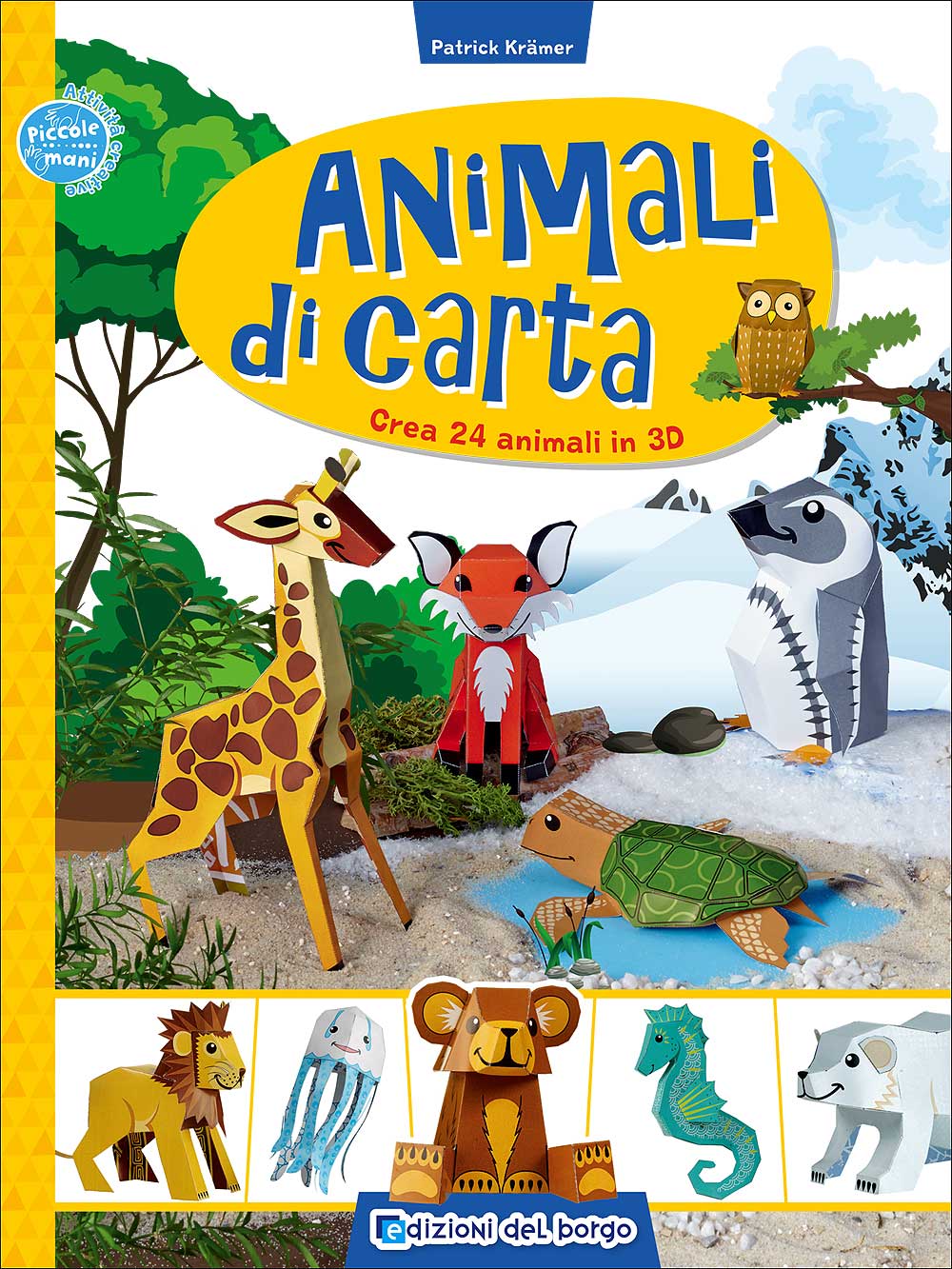 Animali di carta::Crea 24 animali in 3D
