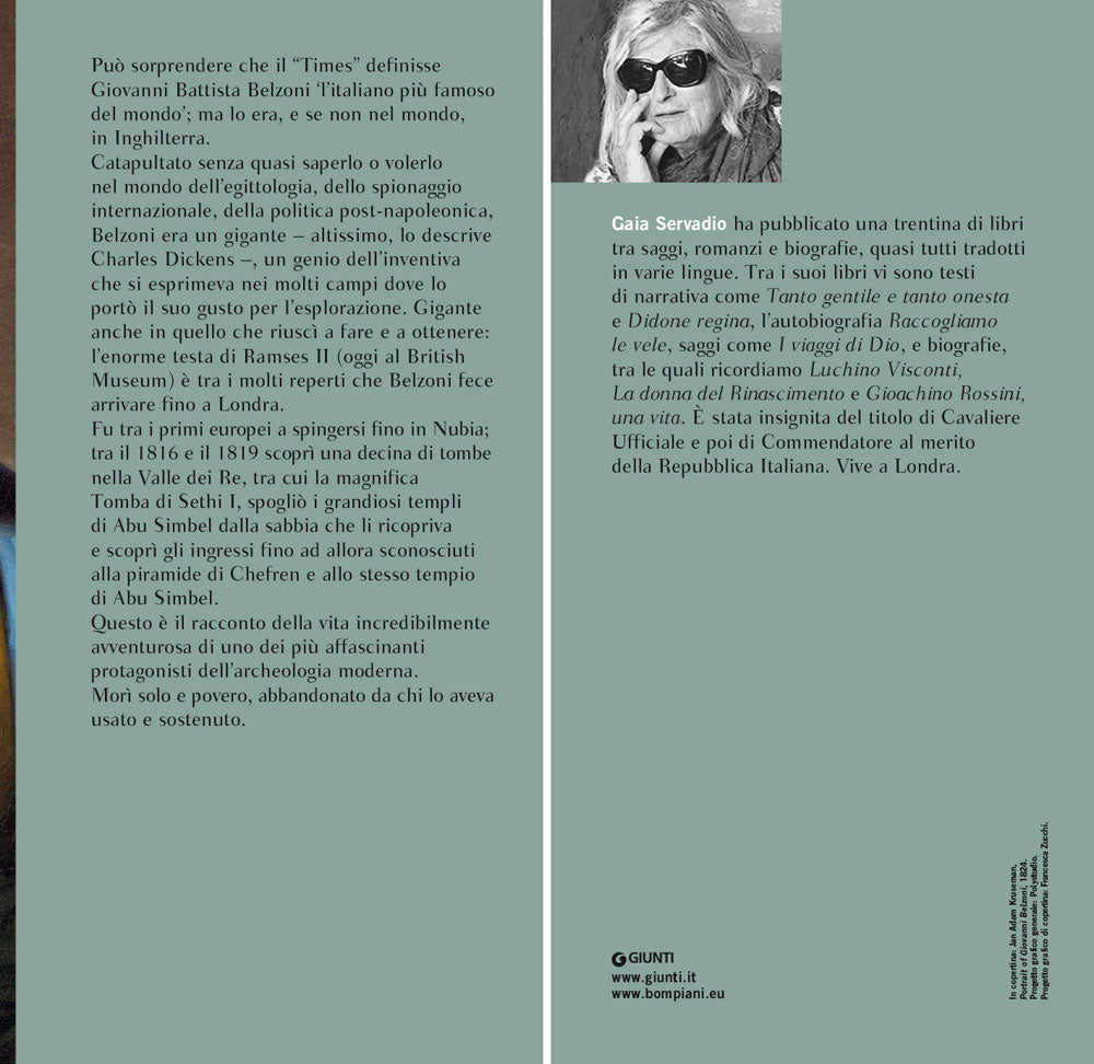 L'italiano più famoso del mondo::Vita e avventure di Giovanni Battista Belzoni