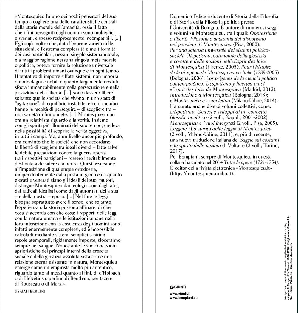 Scritti postumi (1757-2006)::Testo francese a fronte