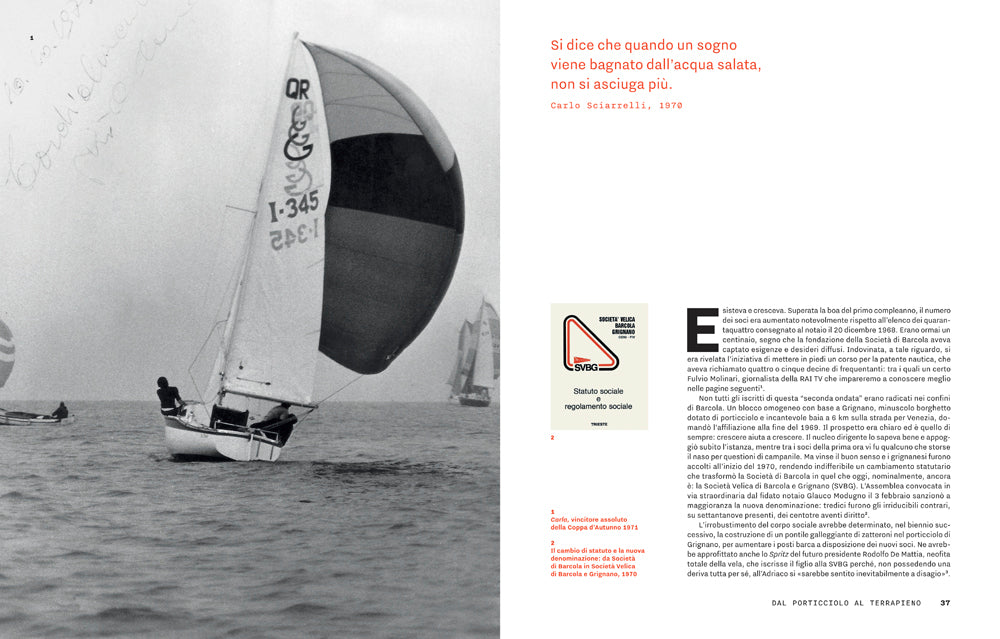 Società velica di Barcola e Grignano::Un sogno portato dal vento