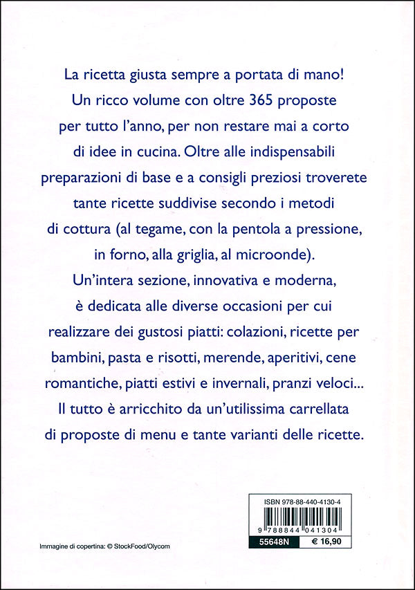 365 ricette per tutti i giorni::Con i menu per ogni occasione