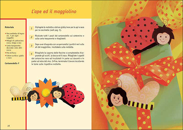 Creare con le mollette di legno