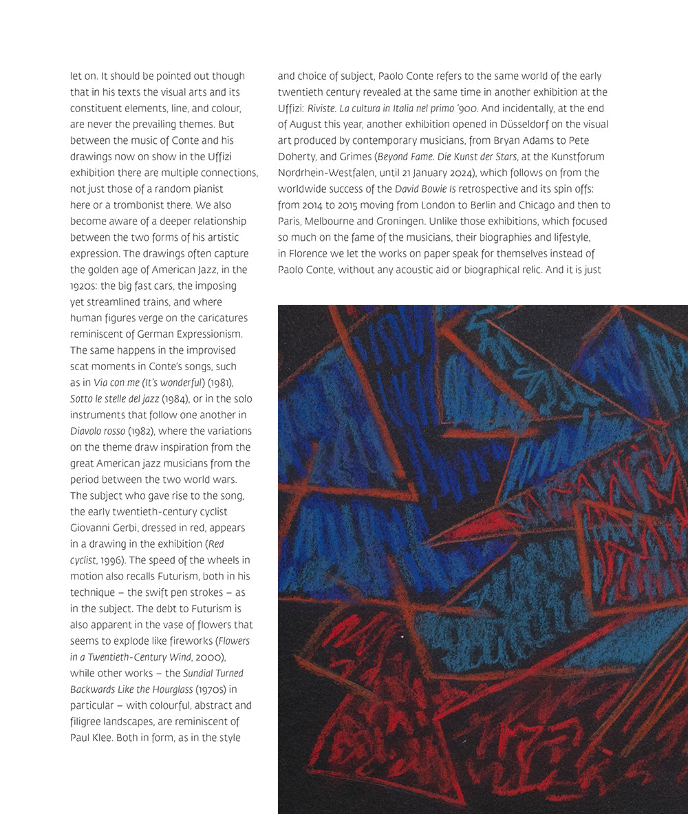 Paolo Conte::Nostalgia di un golf, Un dolcissimo golf di lana blu