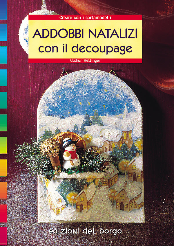 Addobbi natalizi con il decoupage