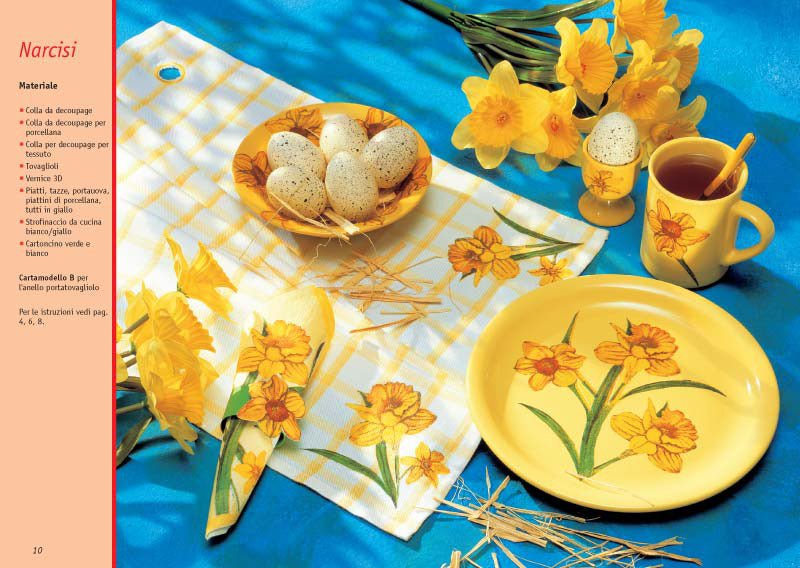 Decorare a Pasqua con il decoupage