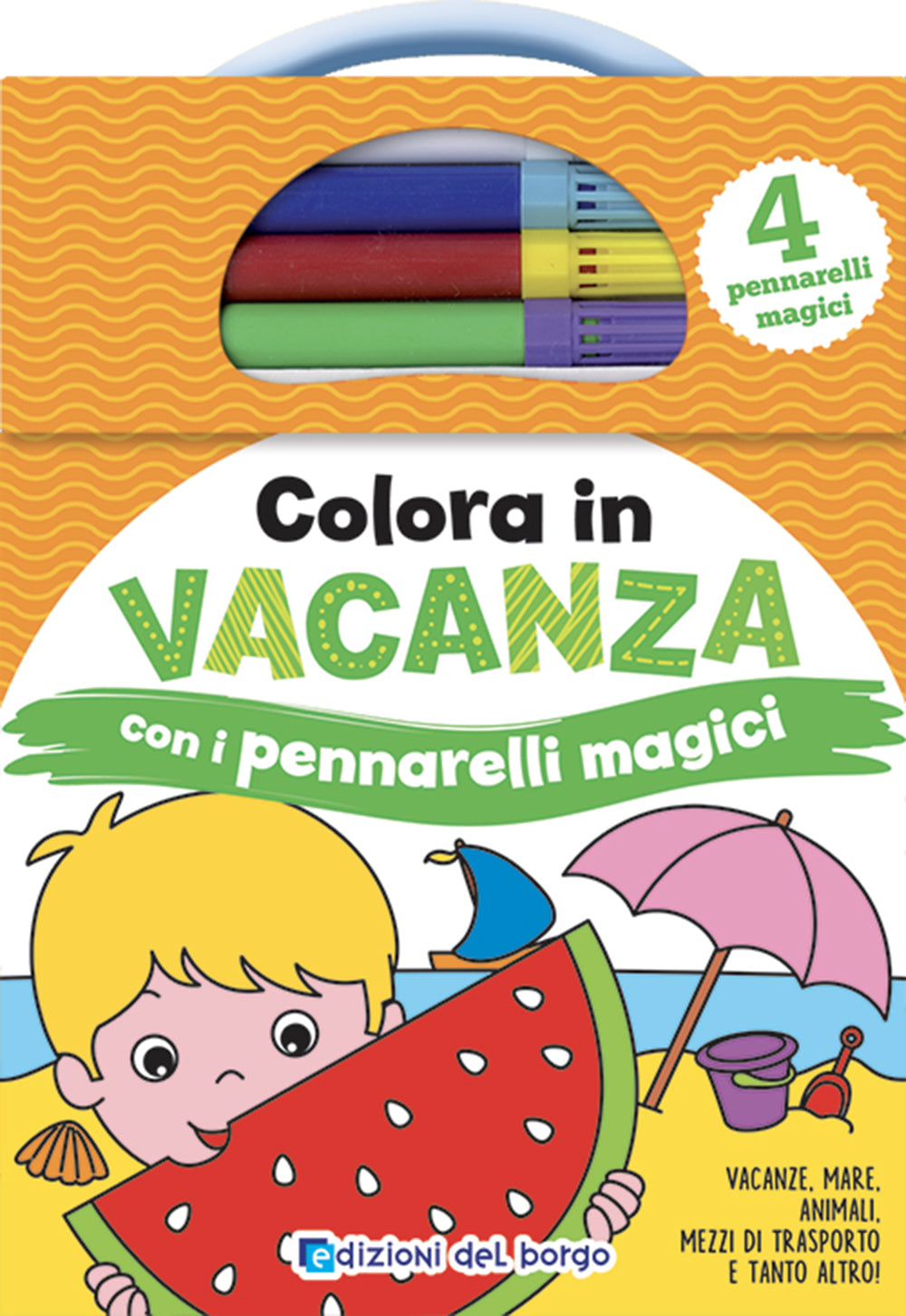 Colora in vacanza con i pennarelli magici