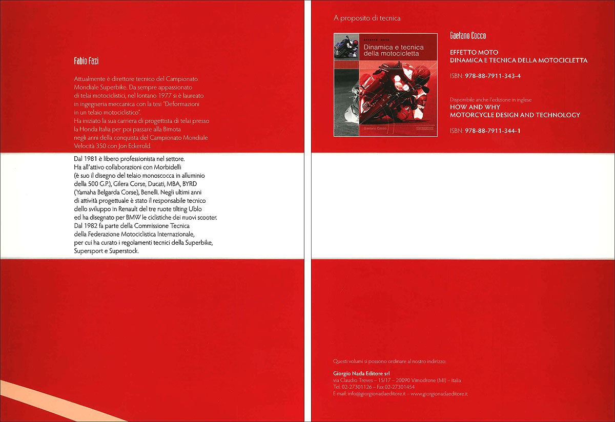 La progettazione della motocicletta