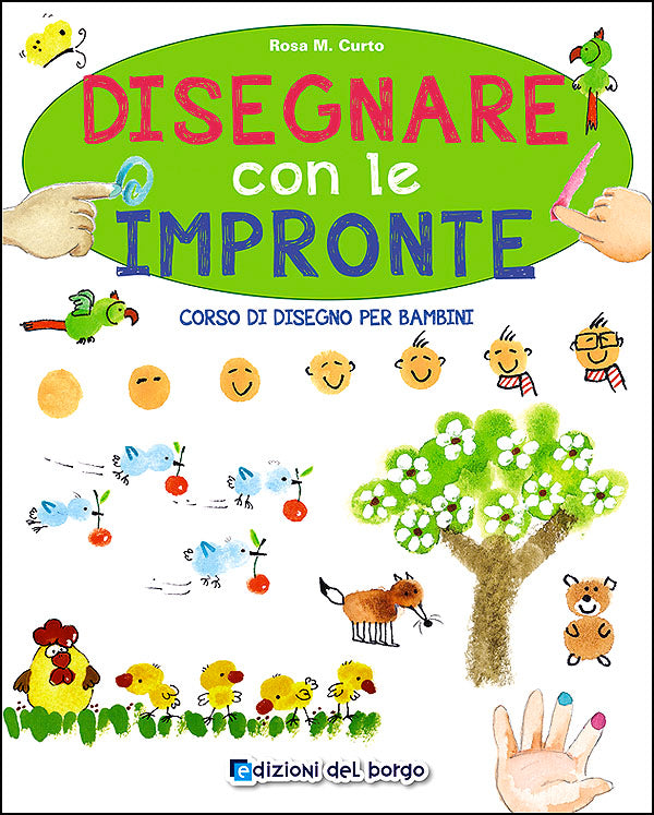 Disegnare con le impronte::Corso di disegno per bambini