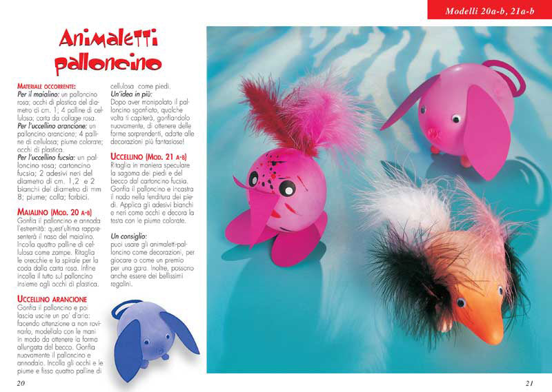 Creare e giocare con i palloncini