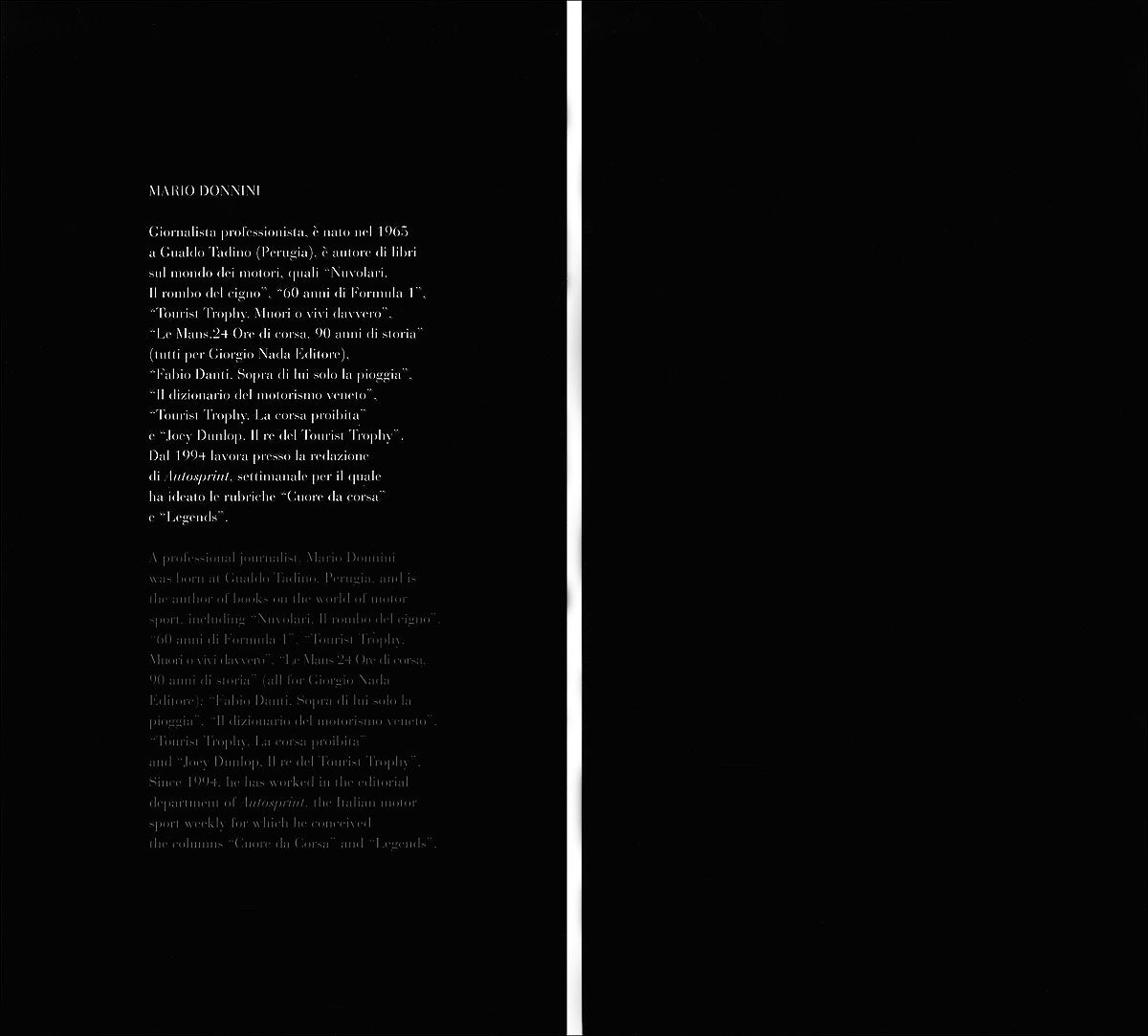 Giacomo Agostini::Immagini di una vita - A life in pictures